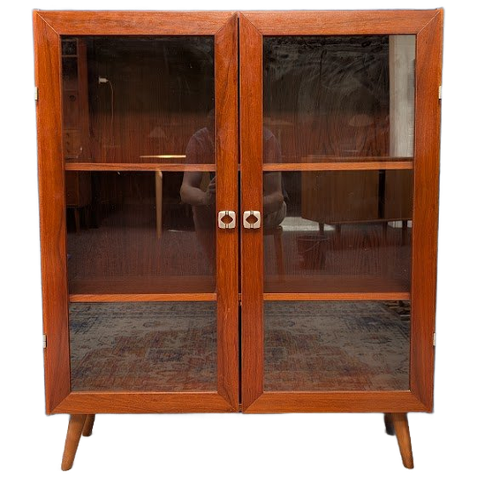 Midcentury Vitrinekast, Faarup Mobelfabrik, Jaren 60 1