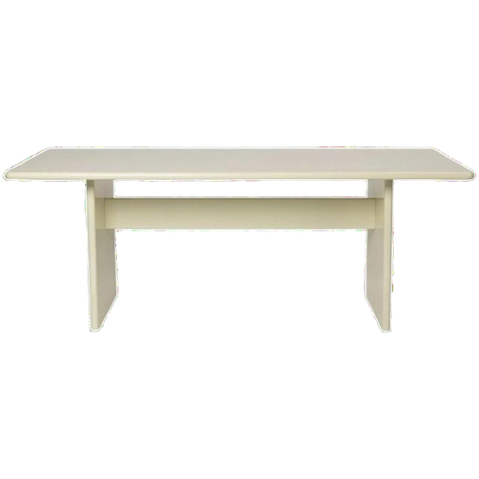 Ferm Living Rink Eettafel 200 X 90 Cm Eggshell | €1829, Nu 1