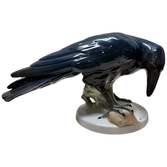 Art Deco Pfeffer Gotha Porseleinen Kraai, Circa 1920 1