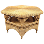 Vintage Rotan Salontafel thumbnail 1