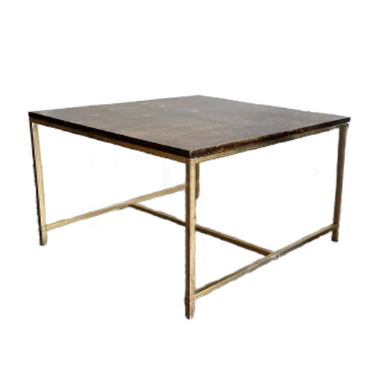 Salontafel – Messing & Textuur Topblad 1