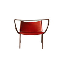 2X Danish Design- Afteroom Lounge Chair, Cognac Leather, Menu