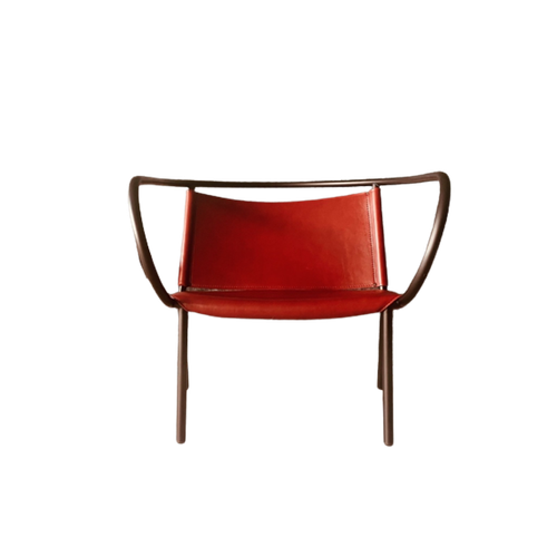 2X Danish Design- Afteroom Lounge Chair, Cognac Leather, Menu