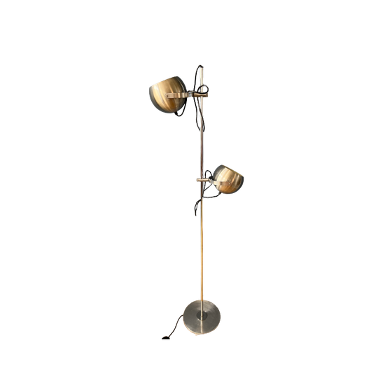 Vintage Herda Eyeball Vloerlamp | Ruimtetijdperklamp | Halverwege De Eeuw Lamp 1