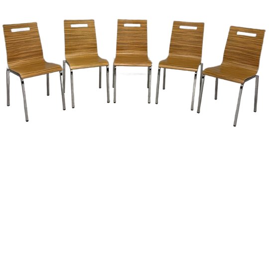 Set 5 Eetkamerstoelen Bv Hennie De Jong 1