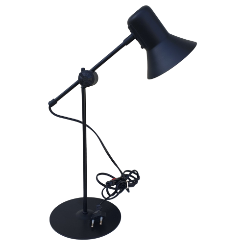 Bureaulamp - Tafellamp - Veneta Lumi - Italië - Zwart Metaal