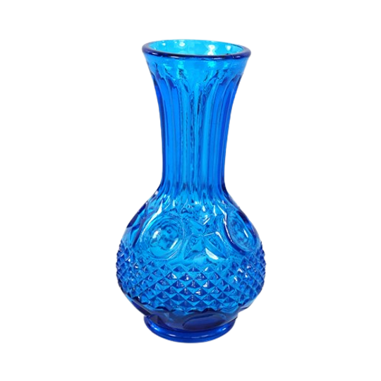 Blauwe Vaas Glas 1