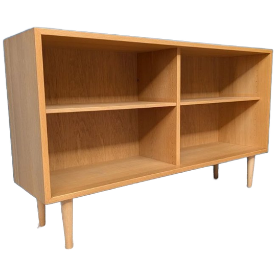 Midcentury Eiken Lage Boekenkast, Borge Mogensen 1