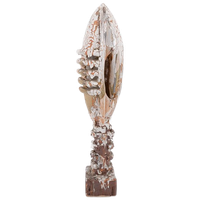 Unique Glazed Ceramic Art Sculpture, Sicily
