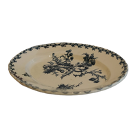 Ovale Schaal, Ironstone, Gien, Chardons Model