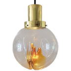 Grote Vintage Hanglamp In Murano Glas Van Kaiser Leuchten thumbnail 1