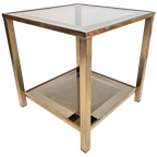 Belgo Chrom - De Wulf - Side Table - Hollywood Regency Stijl - 70S thumbnail 1