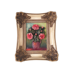 Bloemenschilderij In Reliëf thumbnail 1