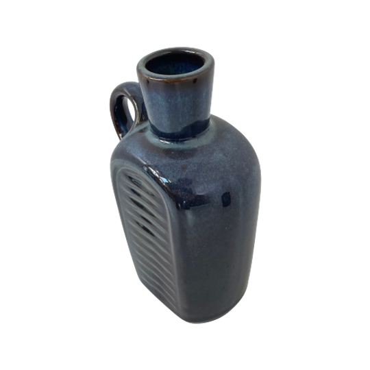 Einar Johansen - Søholm - Vase Model 3348 - Granite Blue - 1950’s - Denmark - Never Used! 1