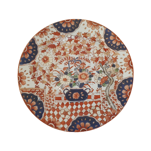 Bord (Plate) Japans Imari Antiek