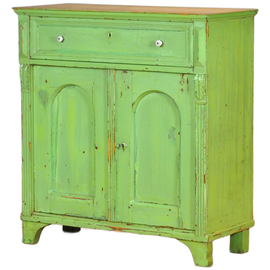 Antiek Grenen Dressoir, Circa 1910 1