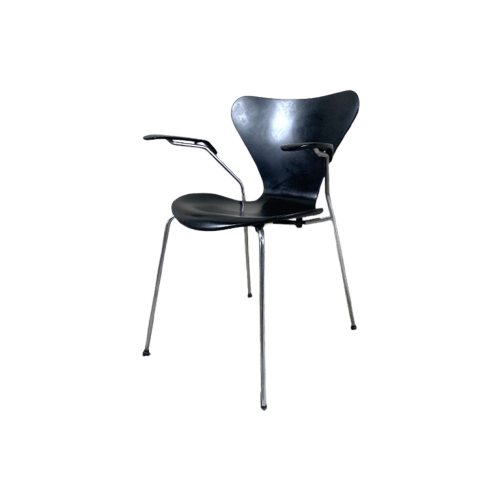 Black Butterfly Armchair By Arne Jacobsen For Fritz Hansen