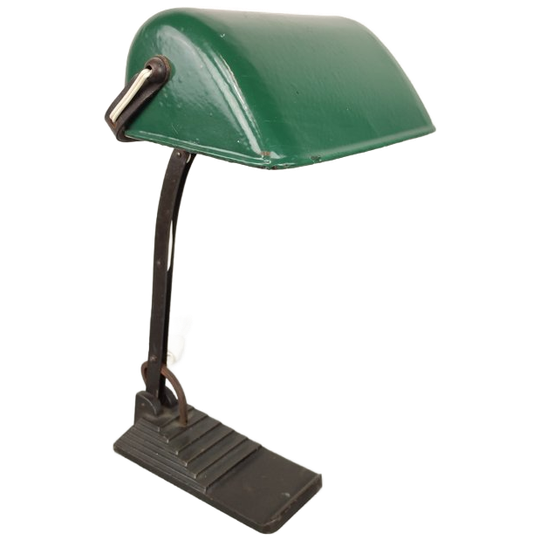 Antieke Bureaulamp / Notarislamp 1