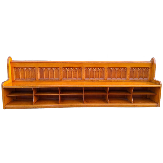 Grote Kerk Kloosterbank Afm. 280x43cm En 90cm Hoog. 1