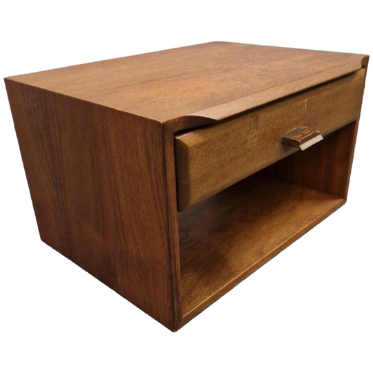 Zwevend Vintage Kastje Ladekast Wandkastje Nachtkastje 1