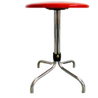 Vintage Kruk Brabantia Chroom Rood thumbnail 1
