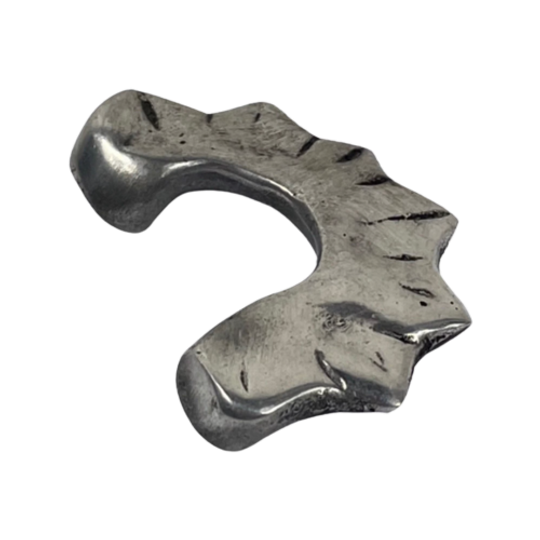 Handmade - Brutalist Style Drawer / Door Pull Or Handle - Casted Aluminum (new Old Stock) - Made 1