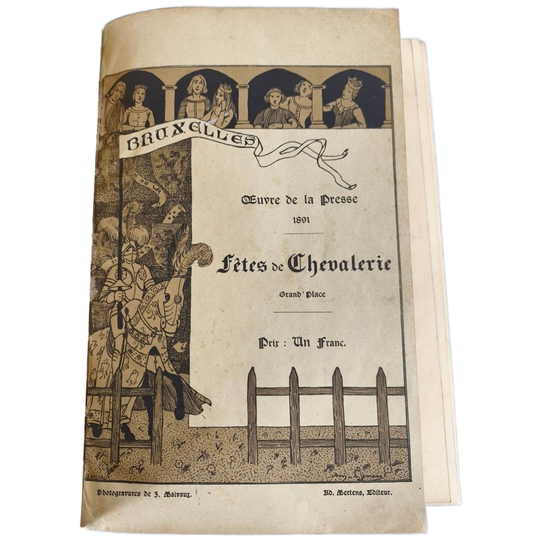 Oeuvre De La Presse - Fêtes De Chevalerie - 1891 1