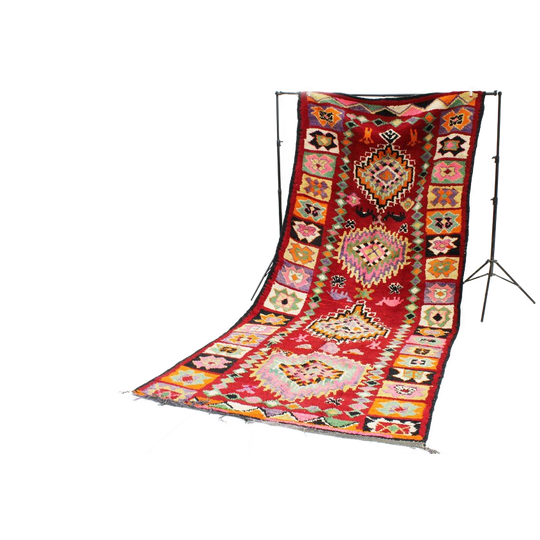 Vintage Berber Boujaad Wollen Vloerkleed 400 Cm 1