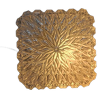 Vintage Glazen Plafond Lamp Design Glas. thumbnail 1
