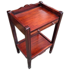 Klassiek Engels Bijzettafel, Haltafel, Telefoontafel Afm. 4 thumbnail 1