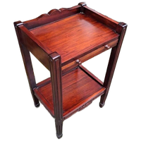 Klassiek Engels Bijzettafel, Haltafel, Telefoontafel Afm. 4