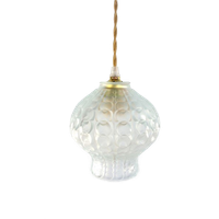 Vintage Glazen Lampenkap Melkglas
