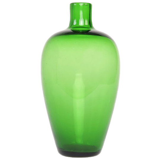 Floris Meydam Serica Groene Fles Vaas,1960s 1