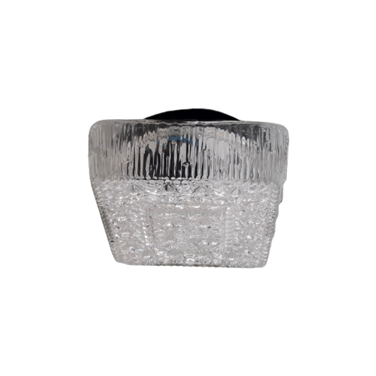 Qd20 – Plafondlamp Jaren 60 -transparant 1