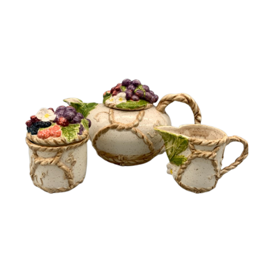 Vintage Thee Set Fruits 3 Delig 1