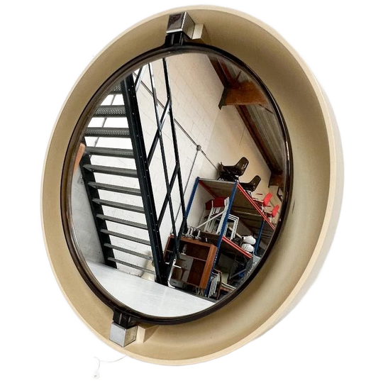 Rond Verlichte A41 Designspiegel Van Allibert, 1970's 1
