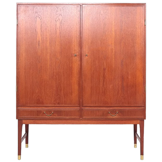 Vintage Teak Houten Kast Van Niels O. Møller, 1960s 1