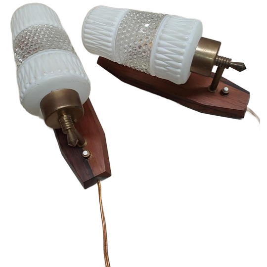 Wandlampjes, ,mooie Vintage Set! 1