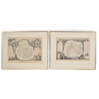 Set Levasseur Wijnkaart La Marne & Cote D'or Ets Lijst 1852 thumbnail 1
