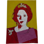 Andy Warhol (1928-1987) - (Toenmalig) Koningin Beatrix thumbnail 1