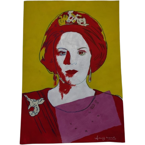 Andy Warhol (1928-1987) - (Toenmalig) Koningin Beatrix