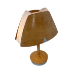 Soren Eriksen - Lucid - Table Lamp Model ‘Culot’ - Plywood, Plastic And Aluminium (Two In Stock) thumbnail 1