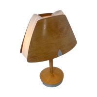 Soren Eriksen - Lucid - Table Lamp Model ‘Culot’ - Plywood, Plastic And Aluminium (Two In Stock)