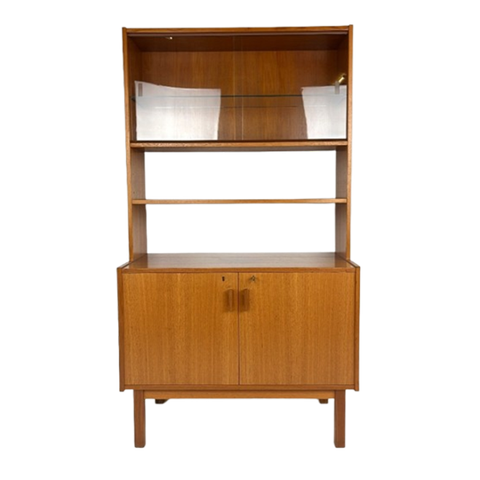 Scandinavisch Vintage Teak Fineren Buffetkast Mora 1