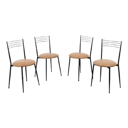 Vintage Italian Bistro Chairs / Eetkamerstoelen, 1970’s 1