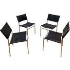Set Of 4 Martin Visser Se 06 Diner Chairs thumbnail 1