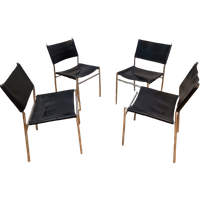 Set Of 4 Martin Visser Se 06 Diner Chairs