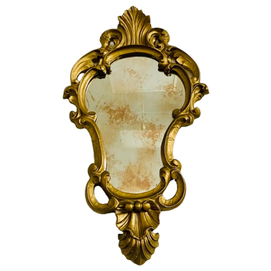 Barok Vintage Goud Spiegeltje 1