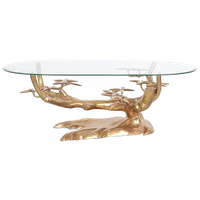 Willy Daro Bonsai Salontafel Messing, 1970S