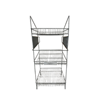 Vintage Industrieel Rek – Draadstructuur